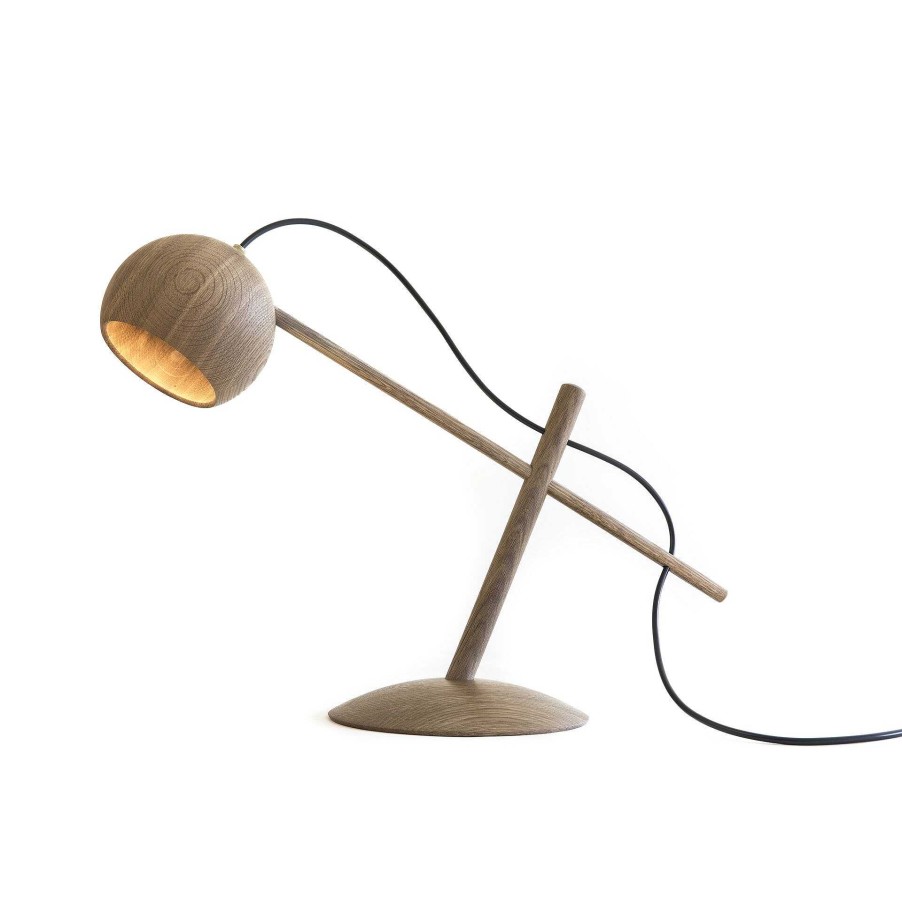 Brdr. Krüger Decorations | Lune Table Lamp | Fumed Oiled Oak