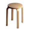 Artek Stools | Stool E60 | Lacquered Birch