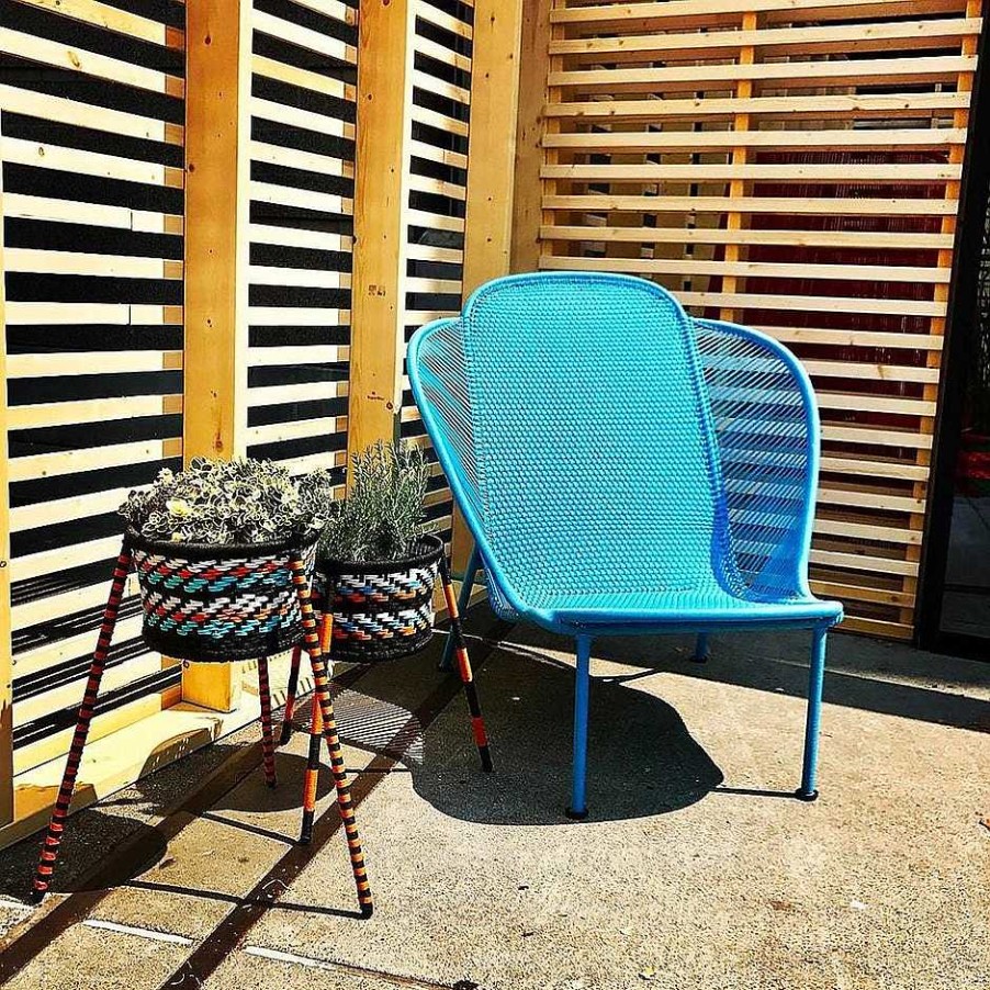 Moroso Sofas And Armchairs | M'Afrique Imba Armchair | Sky Blue