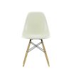 Vitra Chairs | Eames Plastic Chairs Dsw | Ash Honey Tone Base - Pebble