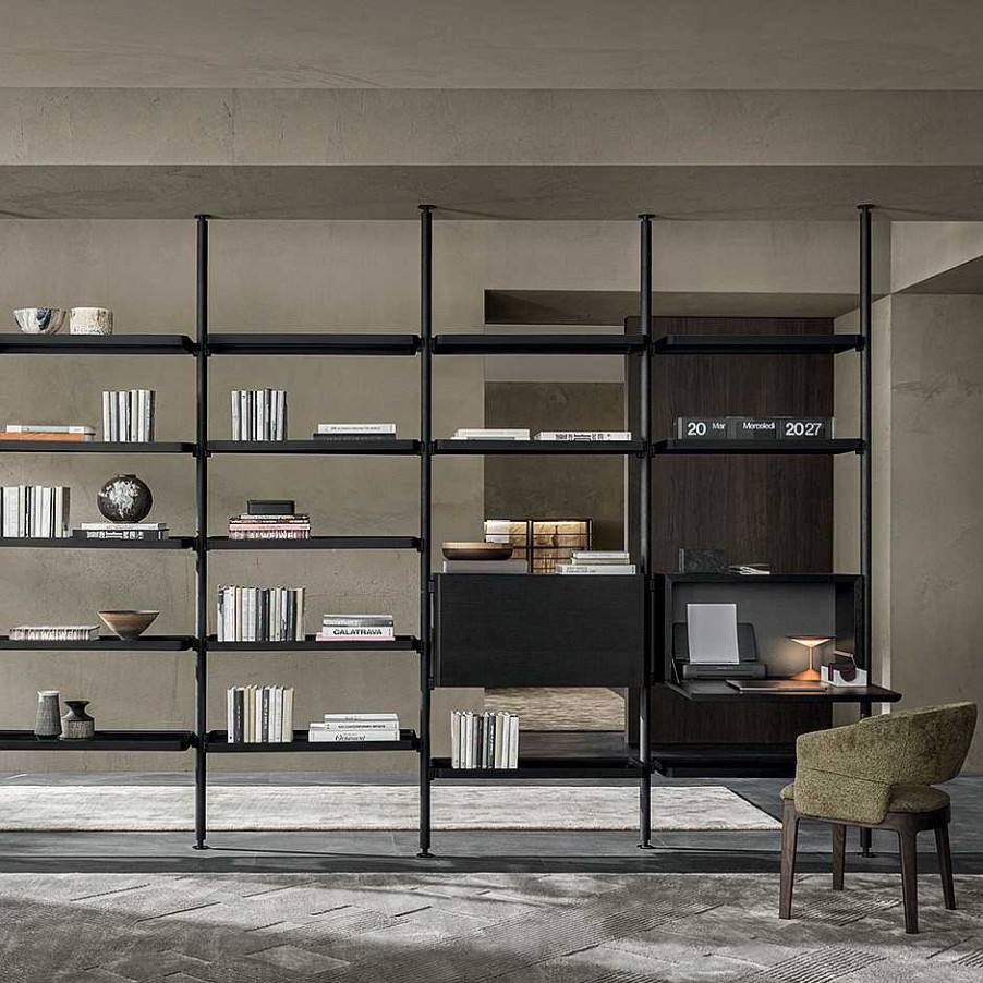 Molteni Floor Standing Bookcases | Hector | Modular Bookcase