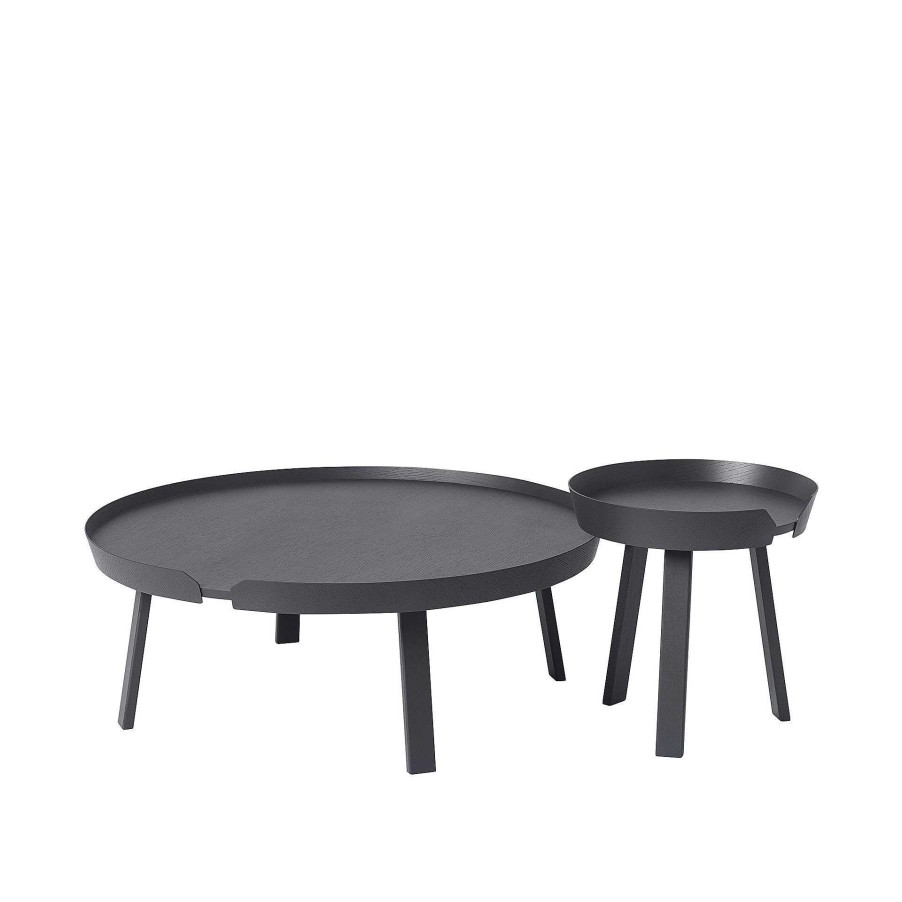 Muuto Coffee Tables | Around Coffee Table Xl | Coffee Table | Anthracite