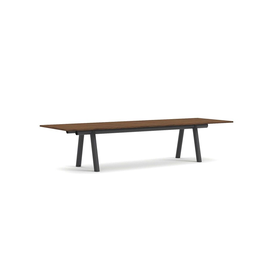 HAY Dining Tables | Boa | Table | Walnut/Black - L 350