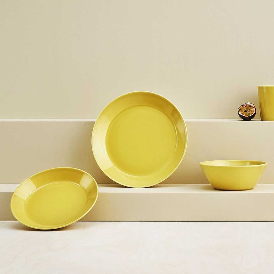 Iittala Plates And Bowls | Teema | Plate - Honey - 21 Cm