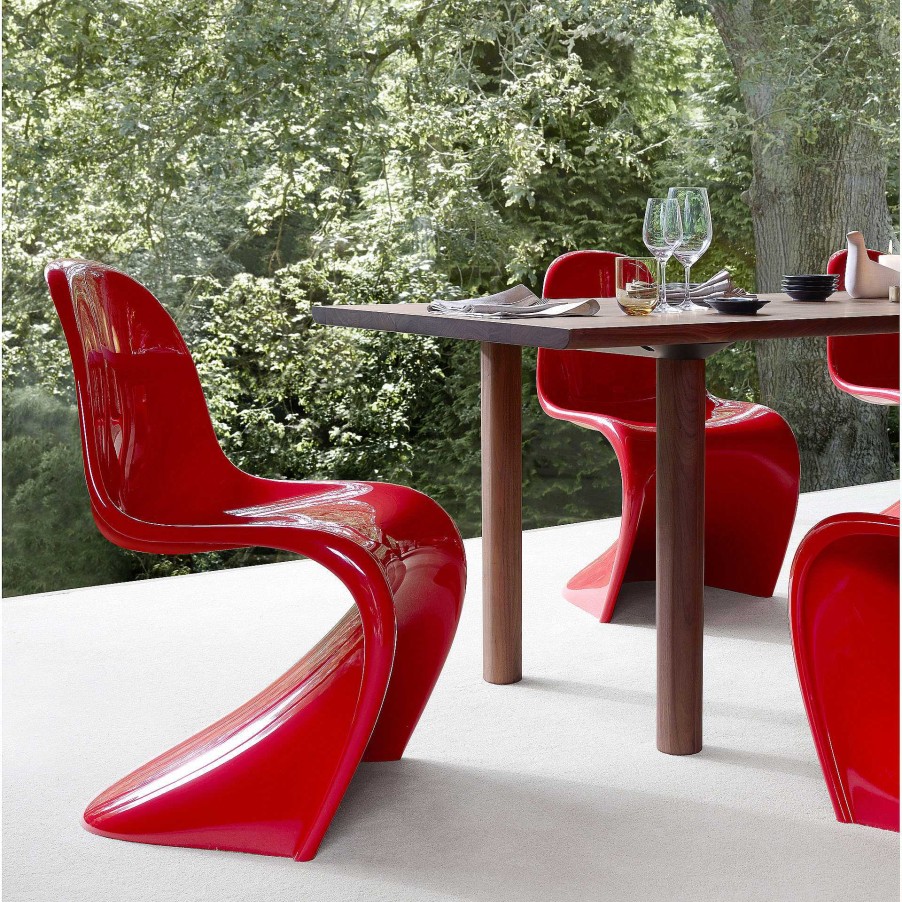 Vitra Chairs | Panton Chair Classic | Polished Red