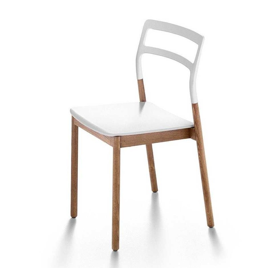 DePadova Chairs | Florinda | Chair - Structure In Beech Stained Moka