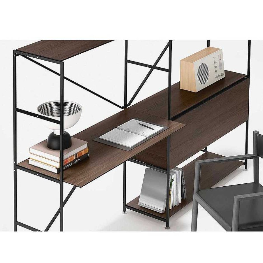 DePadova Floor Standing Bookcases | R.I.G. Modules - Living System | Shelving/Desk