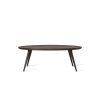 Mater Dining Tables | Accent Oval Lounge Table | Sirka Grey Stain Oak Wood