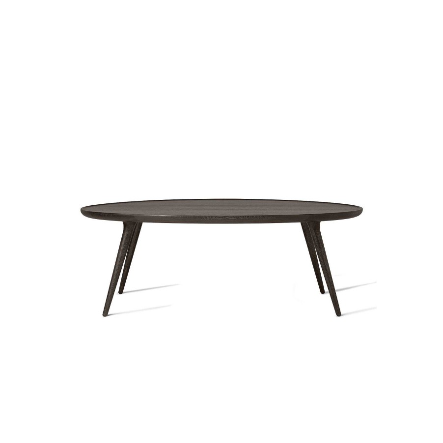 Mater Dining Tables | Accent Oval Lounge Table | Sirka Grey Stain Oak Wood