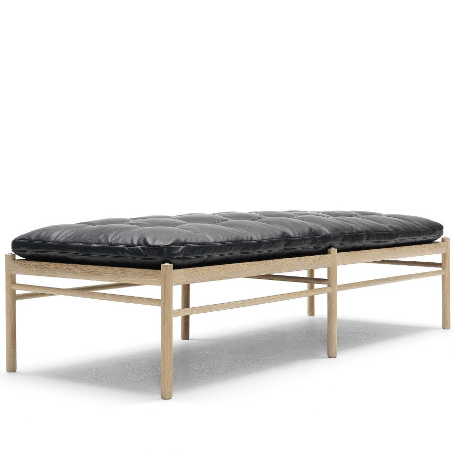 Carl Hansen & Søn Daybed | Ow150 | Daybed | Oak - Black Leather