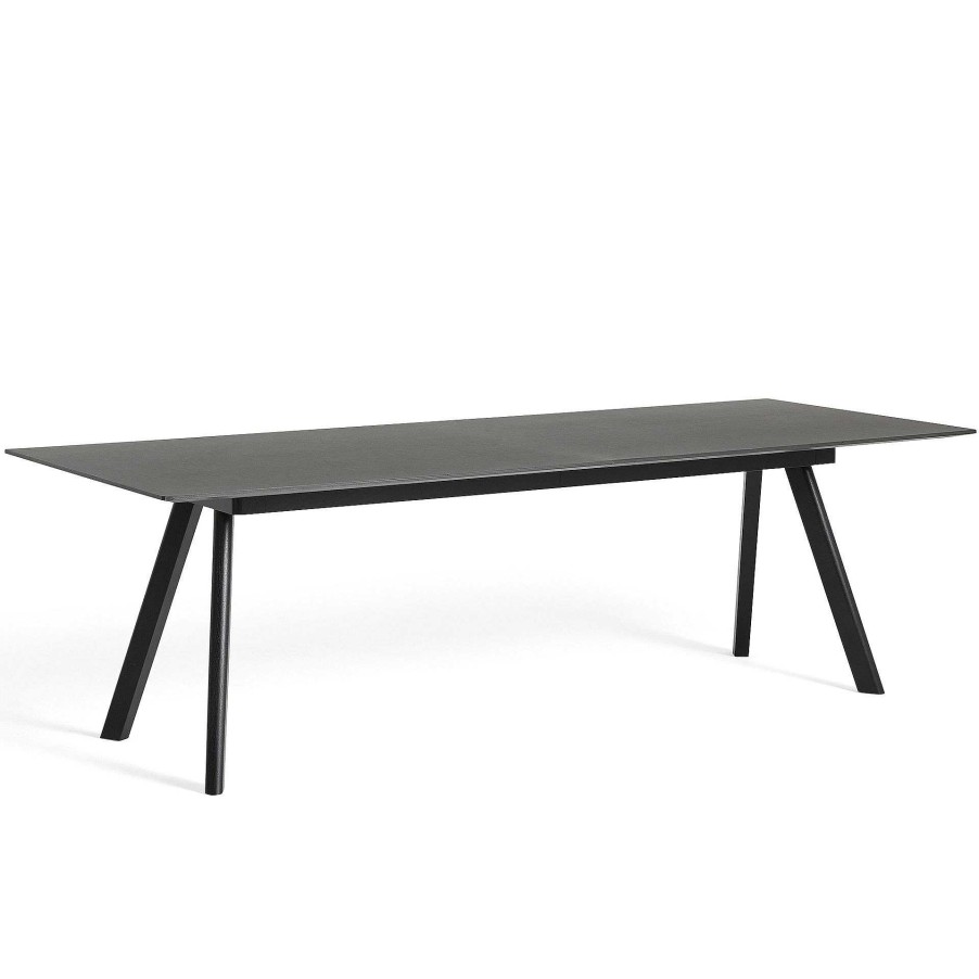 HAY Extending Tables | Cph 30 Table Extendable | Oak/Linoleum | L 250/450