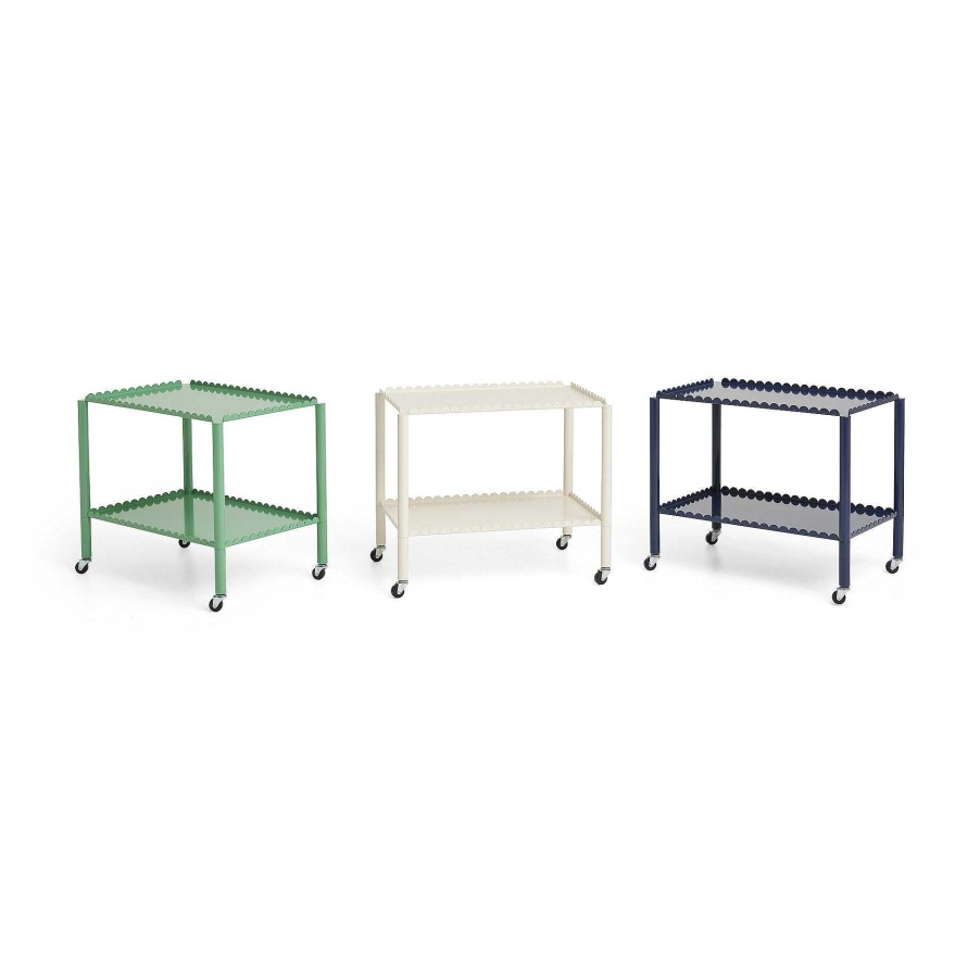 HAY Coffee Tables | Arcs Trolley | Trolley | Eggshell