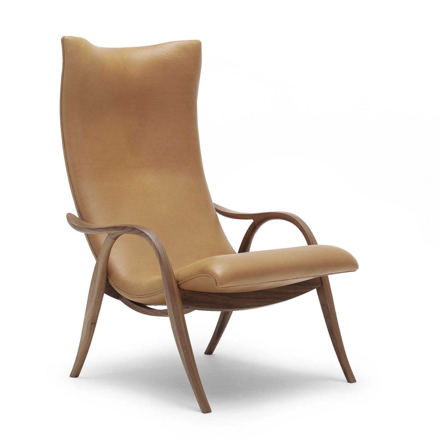 Carl Hansen & Søn Single Armchairs | Fh429 | Armchair | Walnut/Cognac Leather