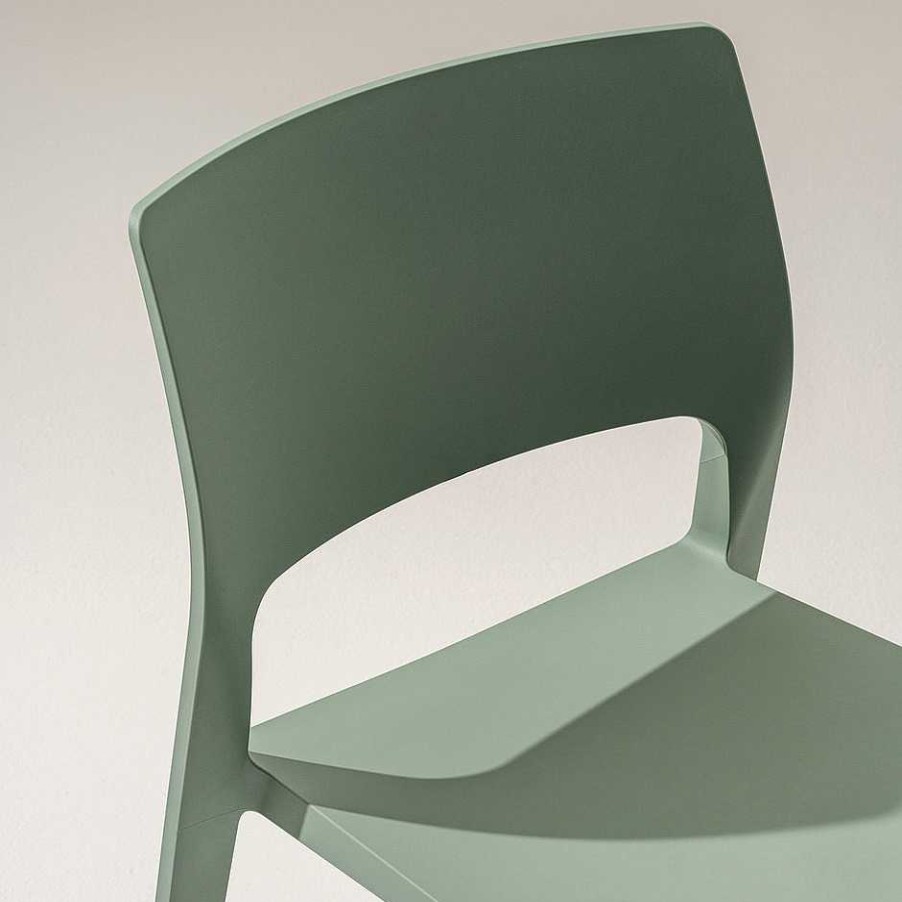 Arper Chairs | Juno 02 | Chair | Sage Green