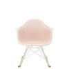 Vitra Chairs | Eames Plastic Armchair Rar | Rocking Chair | Pale Rose - White - Golden Maple