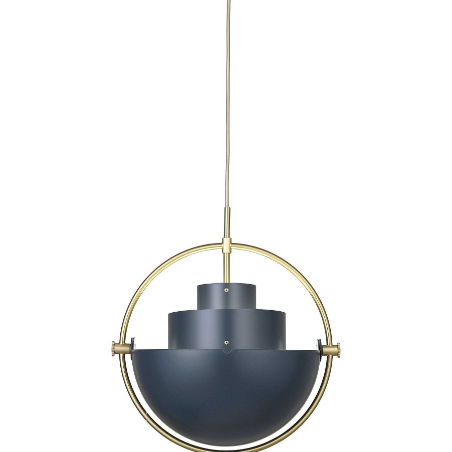 GUBI Pendant Lights | Multi-Lite Pendant | Midnight Blue/Large