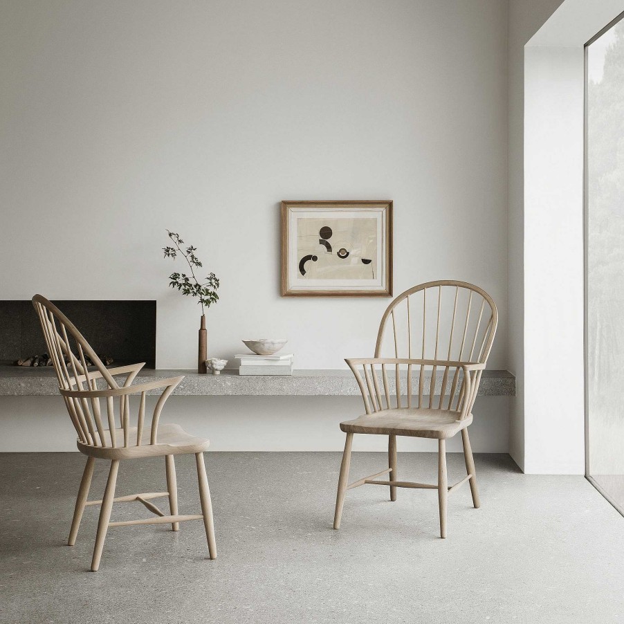 Carl Hansen & Søn Chairs | Fh38 Chair | Soap Oak