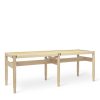 Mater Benches | Wiston Bench | Natural Matte Lacquered Oak