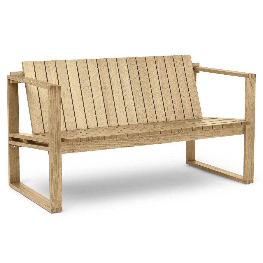 Carl Hansen & Søn Outdoor Chairs | Bk12 | Lounge Sofa | Untreated Teak