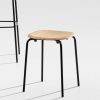 Zeitraum Stools | Okito Stool | Oak