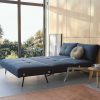 Innovation Living Sofa Beds | Cubed 02 Sofa Bed | 528 - Chrome | 140-200 Cm