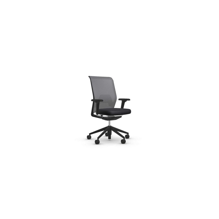 Vitra Office Chairs | Id Mesh | Office Armchair | Black