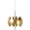 GUBI Pendant Lights | Multi-Lite Pendant | Brass/Large