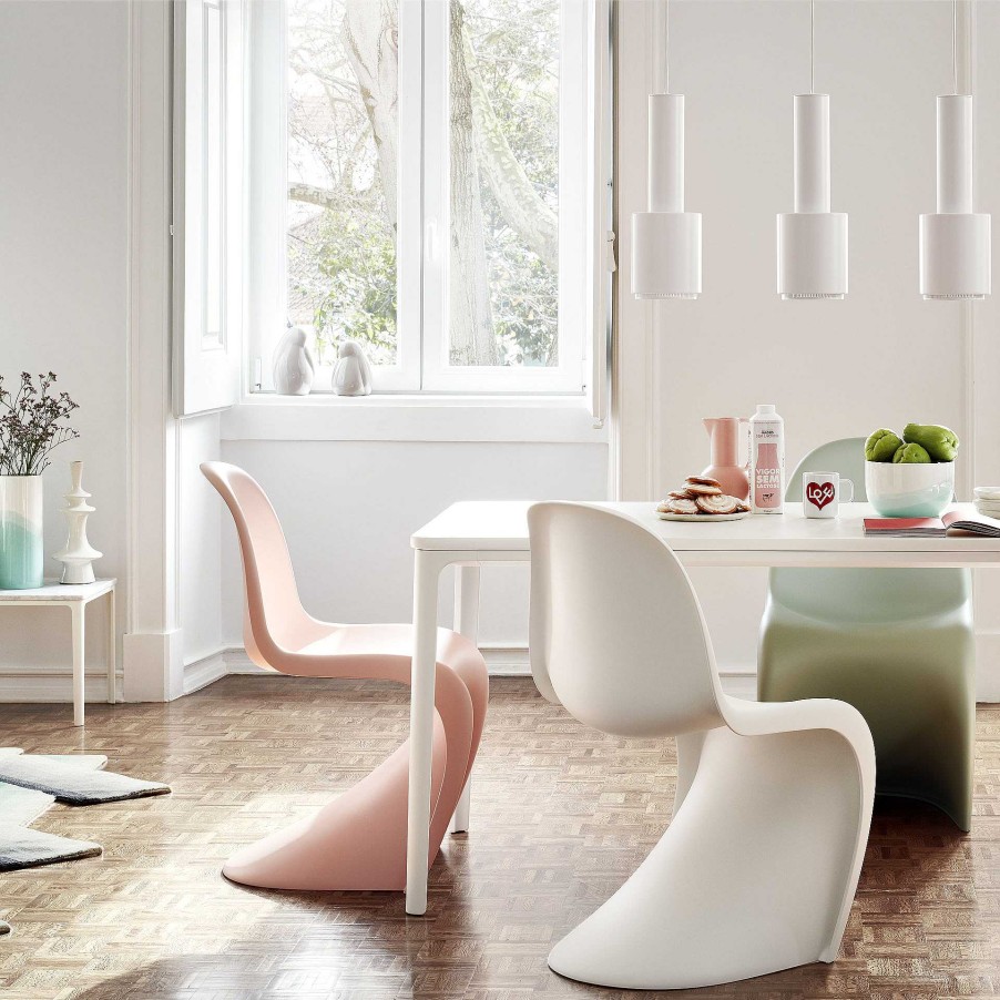 Vitra Chairs | Panton Chair | Pale Rose