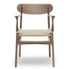 Carl Hansen & Søn Chairs | Ch26 | Chair | Walnut - Natural Paper Cord