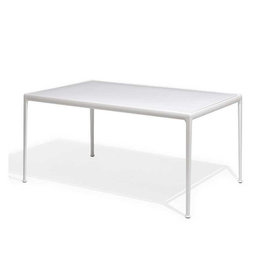 Knoll Outdoor Tables | 1966 Dining Table | Outdoor Table | White