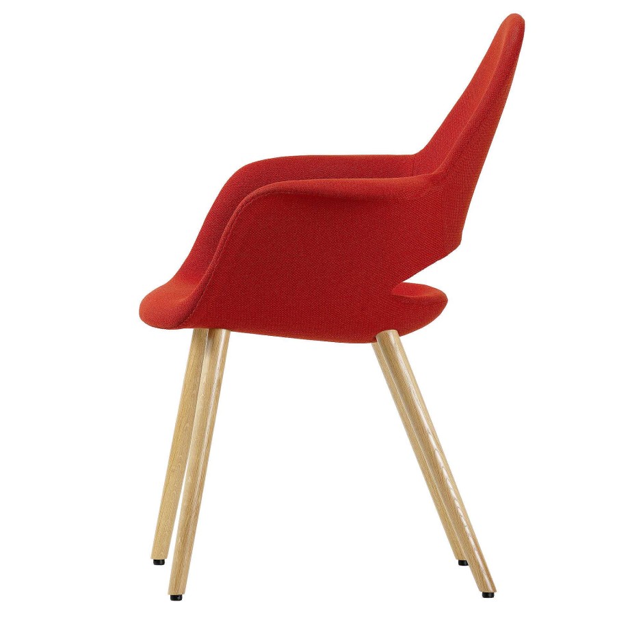 Vitra Chairs | Organic Conference |Chair | Poppy Red