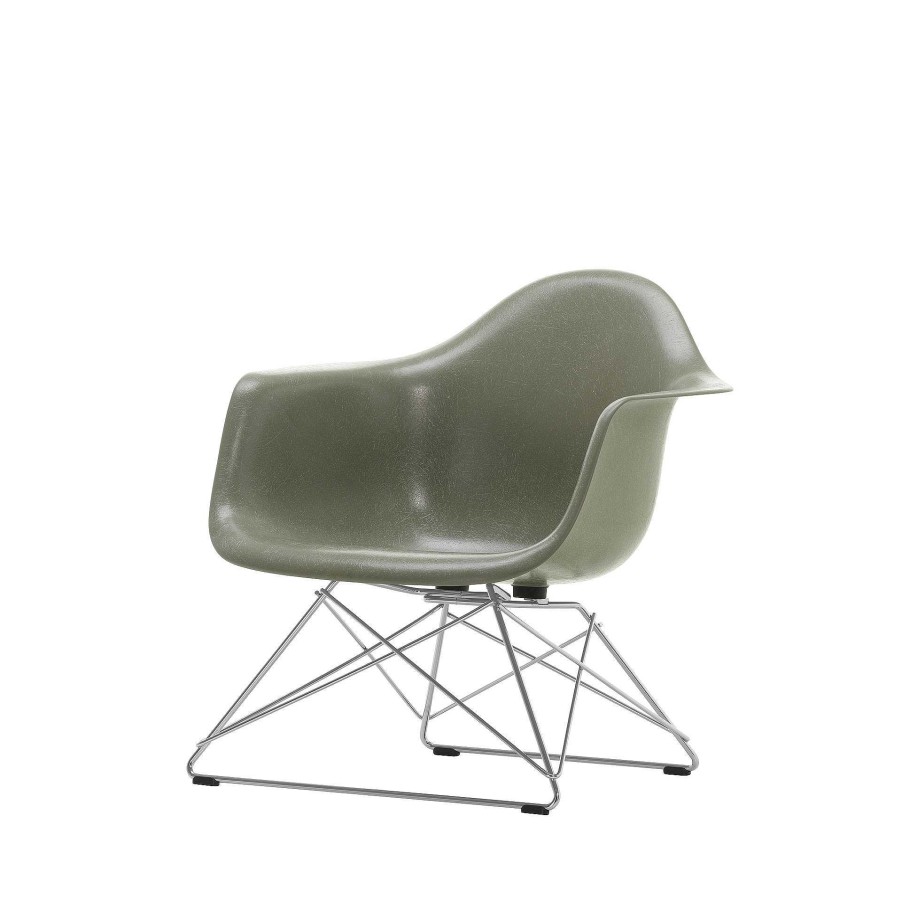 Vitra Chairs | Eames Fiberglass Armchair Lar | Eames Raw Umber