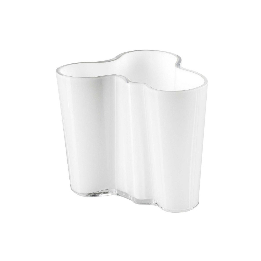 Iittala Vases | Aalto Vase | White - 95Mm