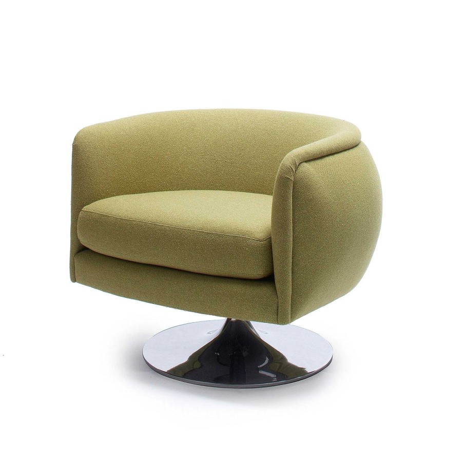 Knoll Single Armchairs | D'Urso Swivel Chair