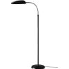 GUBI Pendant Lights | Cobra Floor Lamp | Chrome - Black Semi Matt