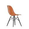 Vitra Chairs | Eames Plastic Chairs Dsw | Black Maple Base - Rusty Orange