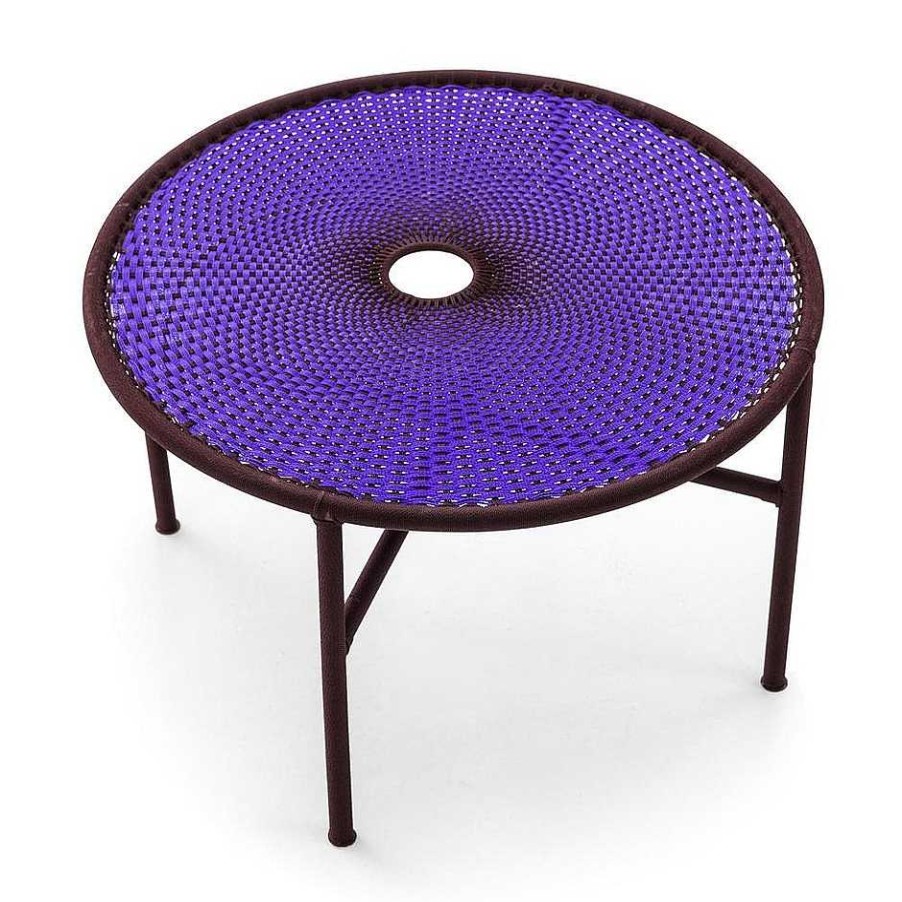 Moroso Outdoor Tables | M'Afrique Banjooli Large Table | Brown-Violet