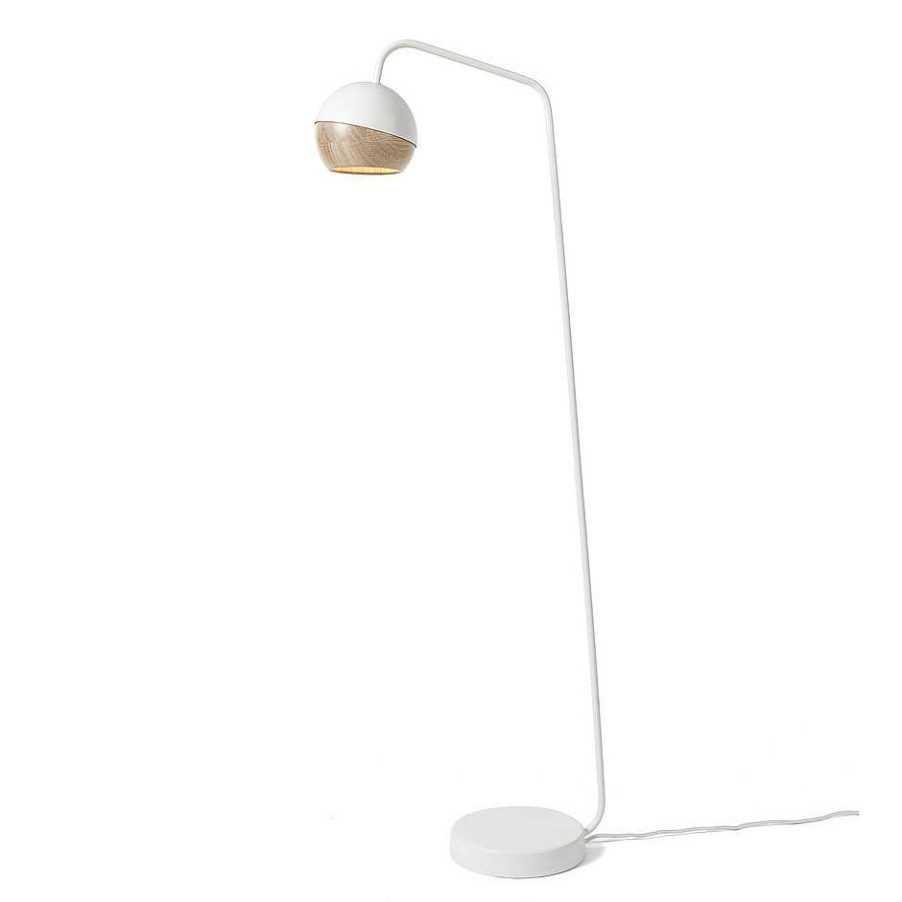 Mater Pendant Lights | Ray Floor Lamp | White