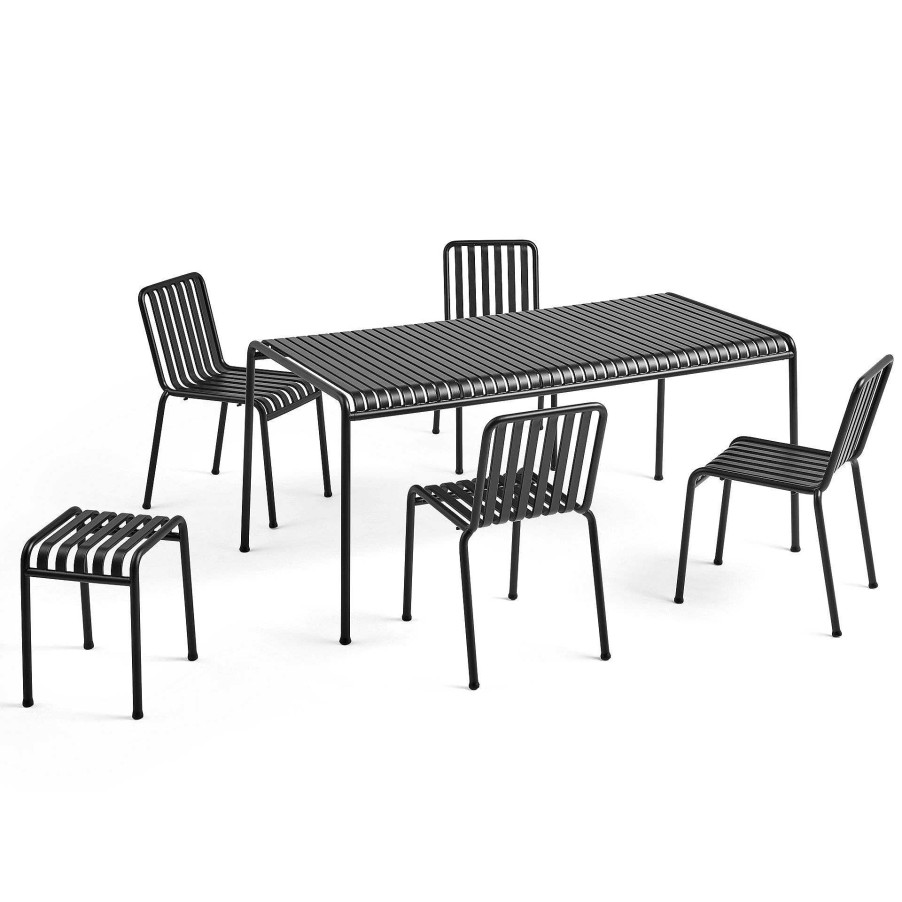 HAY Outdoor Chairs | Palissade Chair | Outdoor Chair | Anthracite