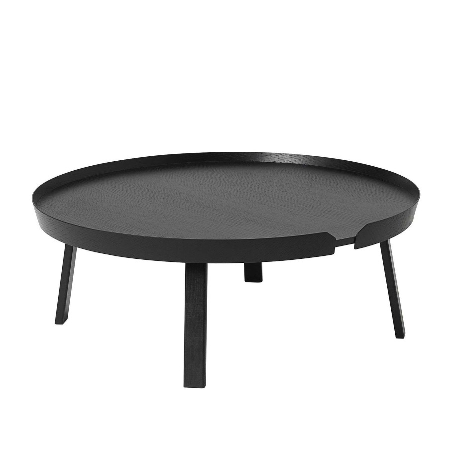 Muuto Coffee Tables | Around Coffee Table Xl | Coffee Table | Black