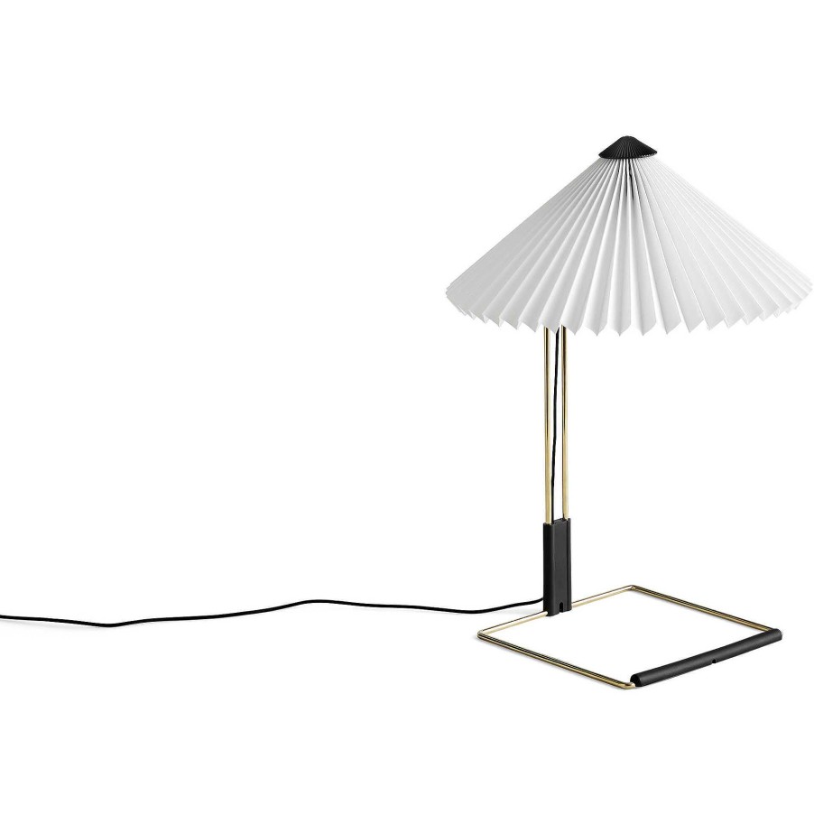 HAY Pendant Lights | Matin Table Lamp S | White Cotton Shade - Ex Display