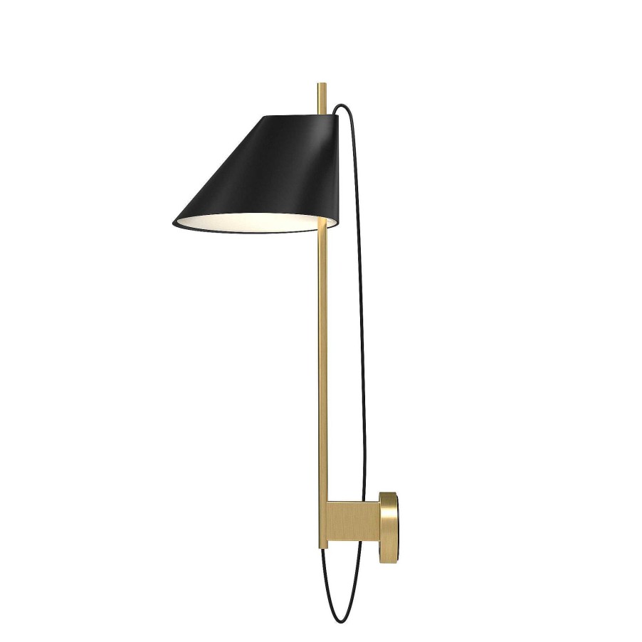 Louis Poulsen Pendant Lights | Yuh Wall | Wall Lamp | Black-Brass