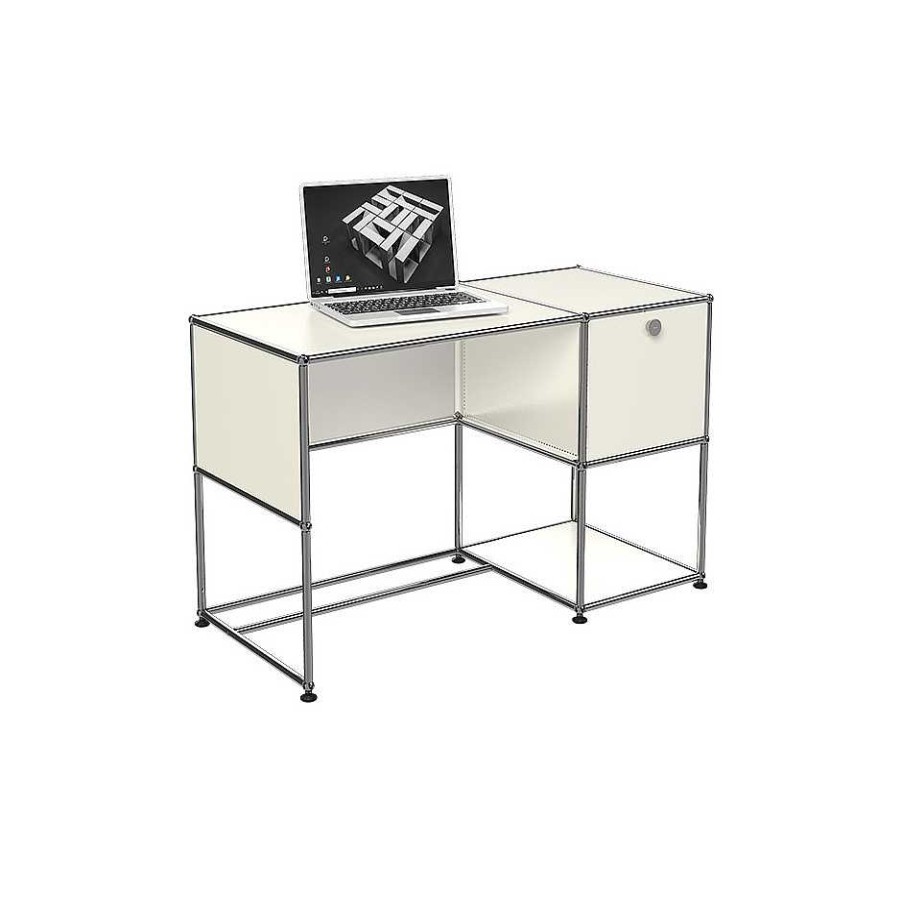 USM Desks And Office Tables | Haller Homeoffice 07| Pure White