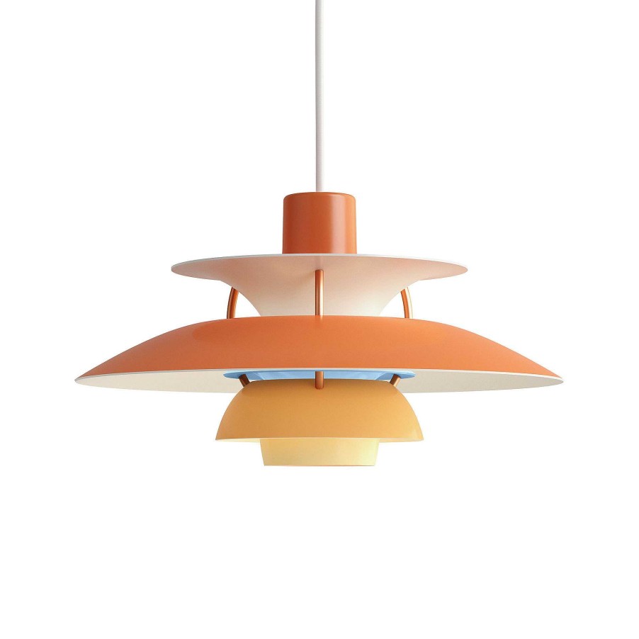 Louis Poulsen Pendant Lights | Ph 5 Mini | Pendant Lamp | Orange