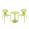 Moroso Outdoor Chairs | Supernatural Chair | Outdoor | Fluogreen-Perforated Back