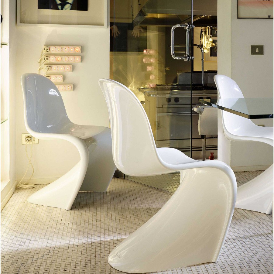 Vitra Chairs | Panton Chair Classic | Polished White