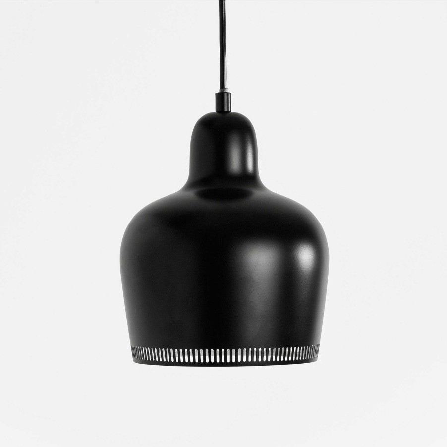 Artek Pendant Lights | A330S "Golden Bell" | Pendant Light Black Steel