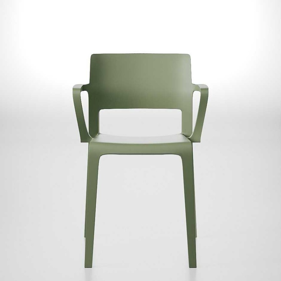 Arper Chairs | Juno 02 Armchair | Armchair | Sage Green