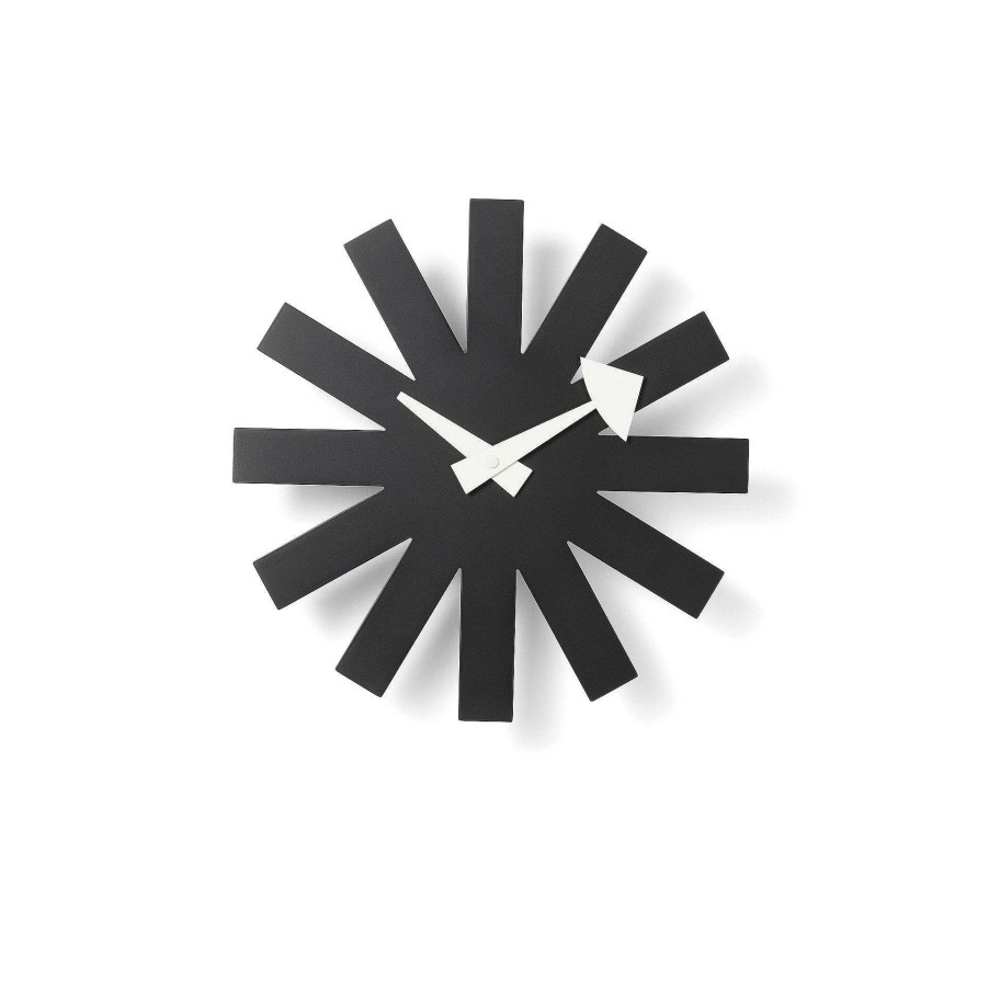 Vitra Clocks | Asterisk Clock | Black