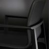 Porro Chairs | Garda | Chair - Black Painted Ash - P13-010 Leather